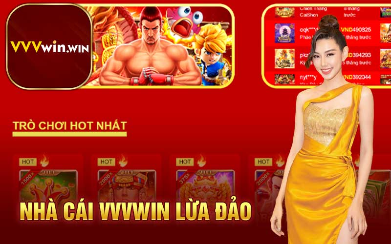 Nhà cái VVVWin lừa đảo