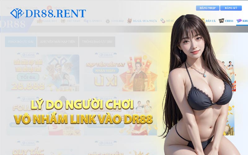 Lý Do Người Chơi Vô Nhầm Link Vào DR88